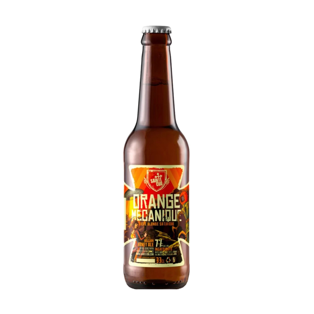 Bière Orange Mécanique - Brasserie Sainte-Cru