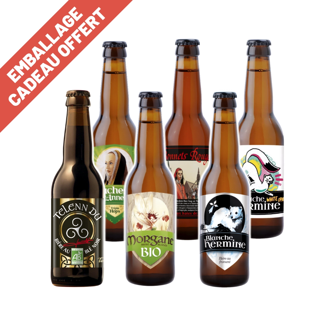 Coffret de bières bretonnes