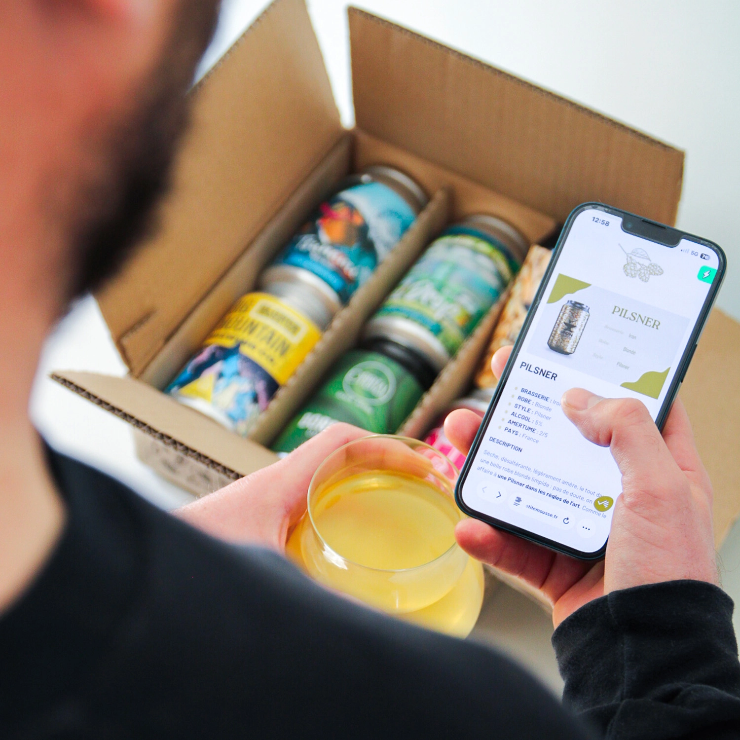 Abonnement mensuel box de bières