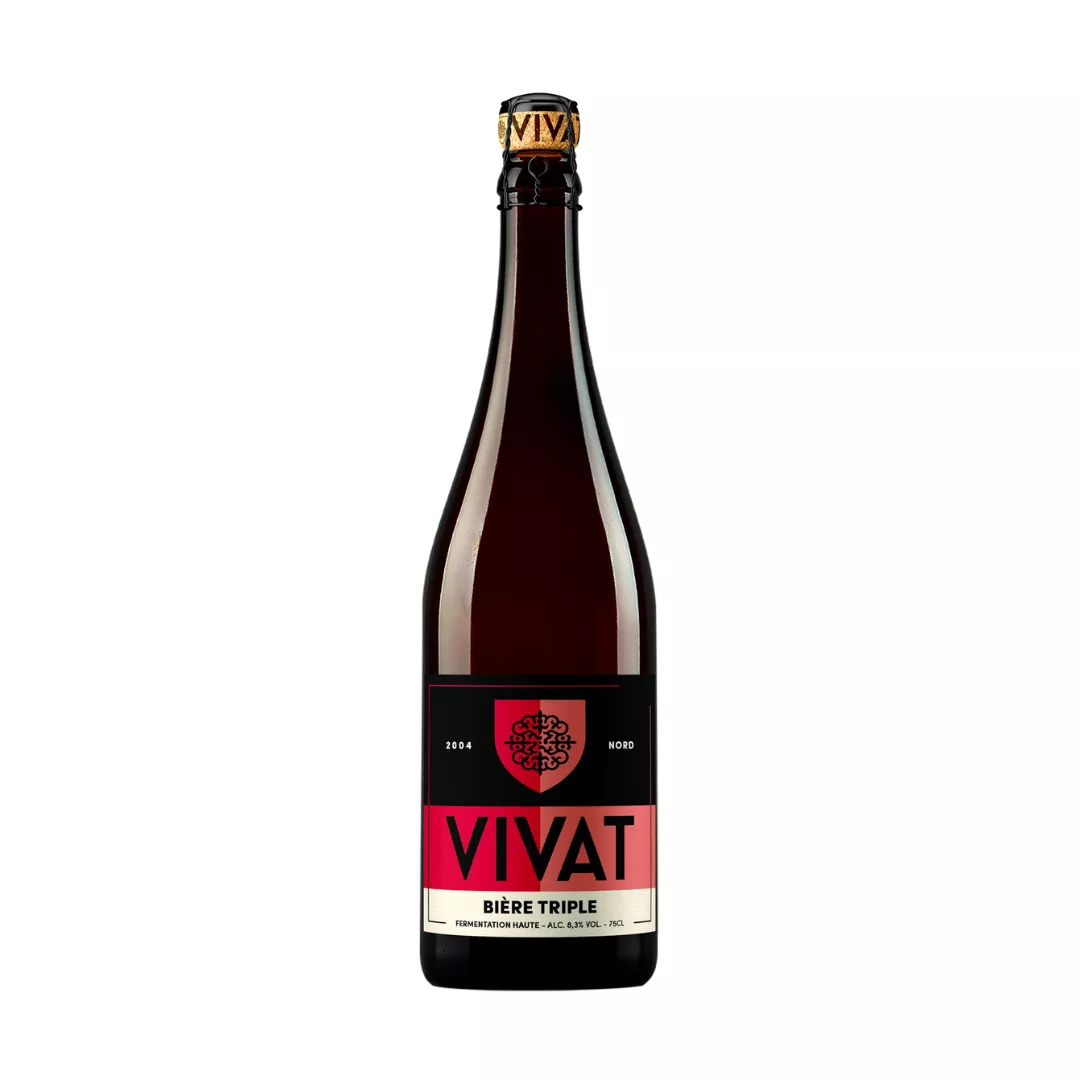Bière Vivat Triple 75cl - Brasserie Vivat