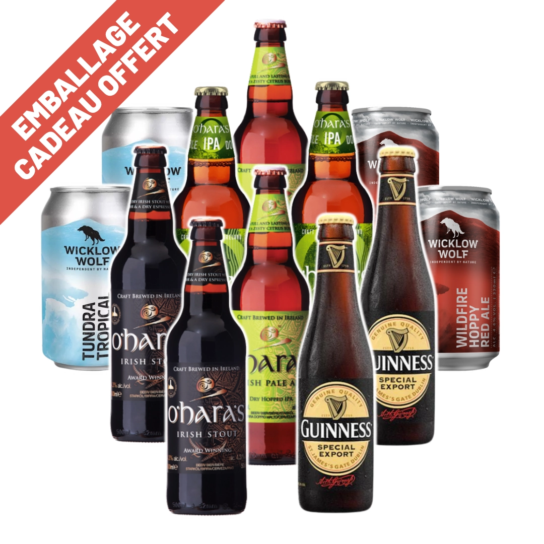Coffret bières irlandaises