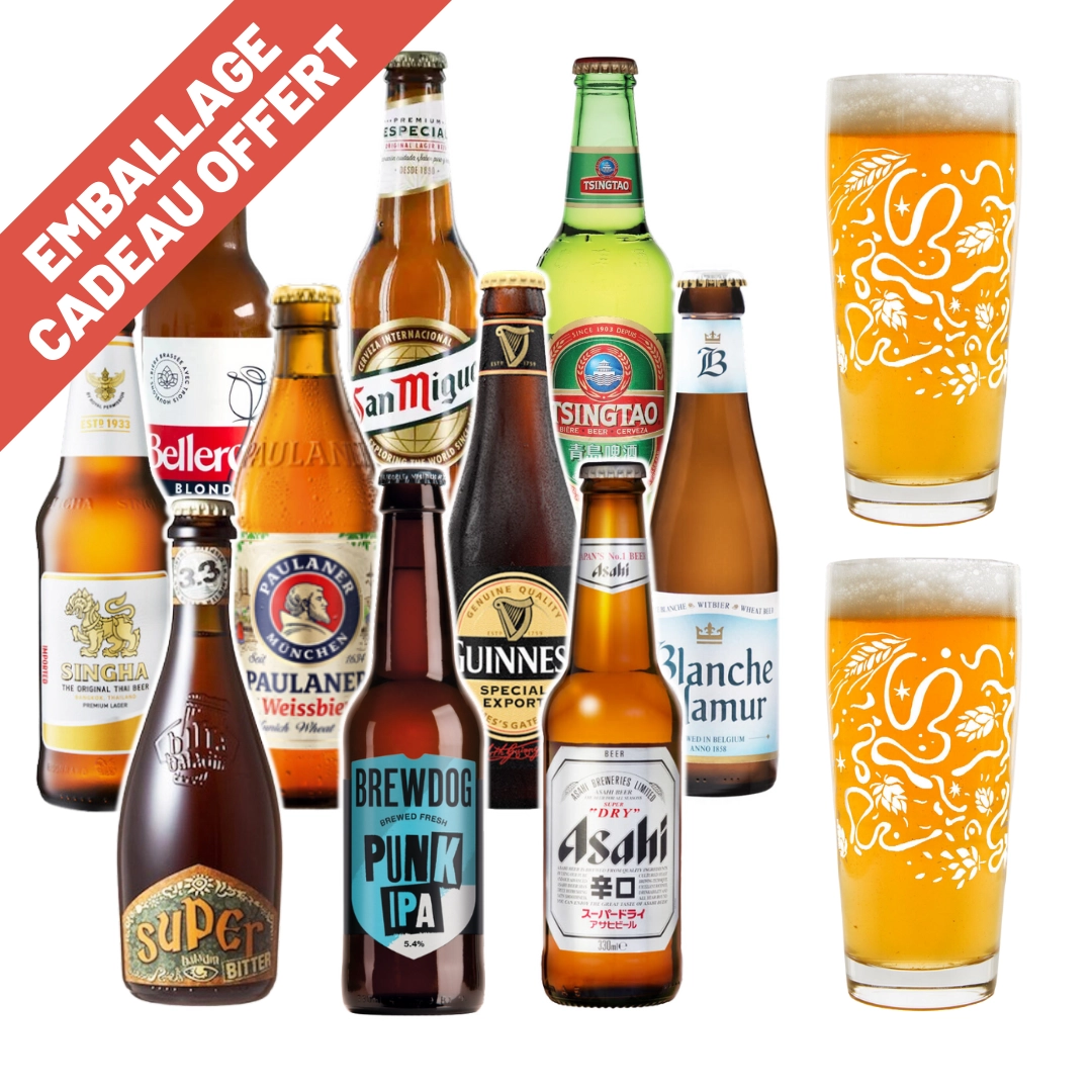 coffret de bières du monde