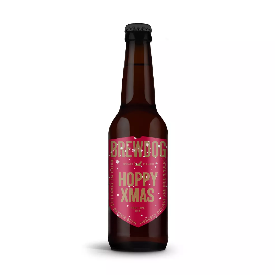 Bière Hoppy Christmas de Brewdog bouteille 33cl Une Petite Mousse