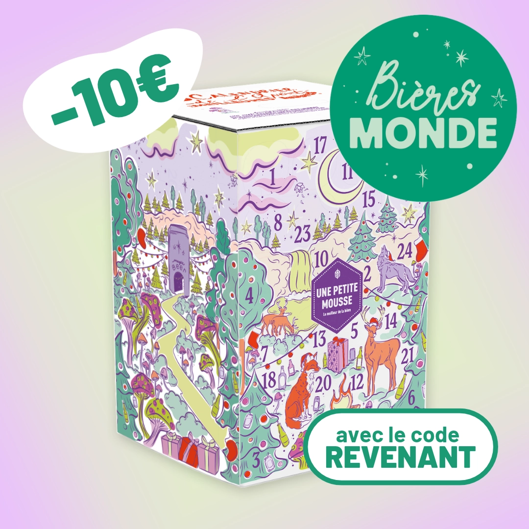 Calendrier de l'avent bières du monde