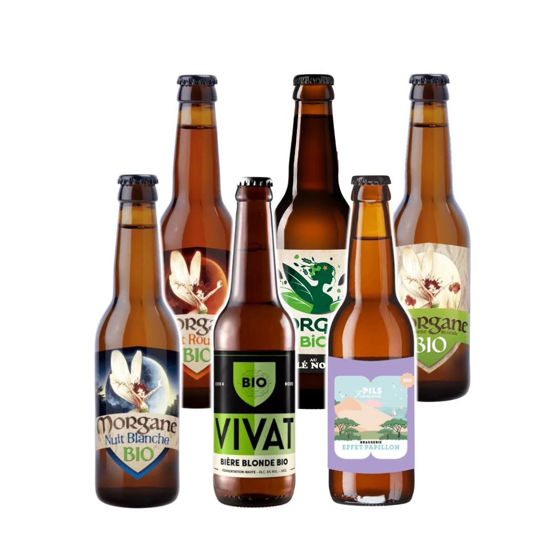 Bière Coffret bières 100% BIO - Brasserie