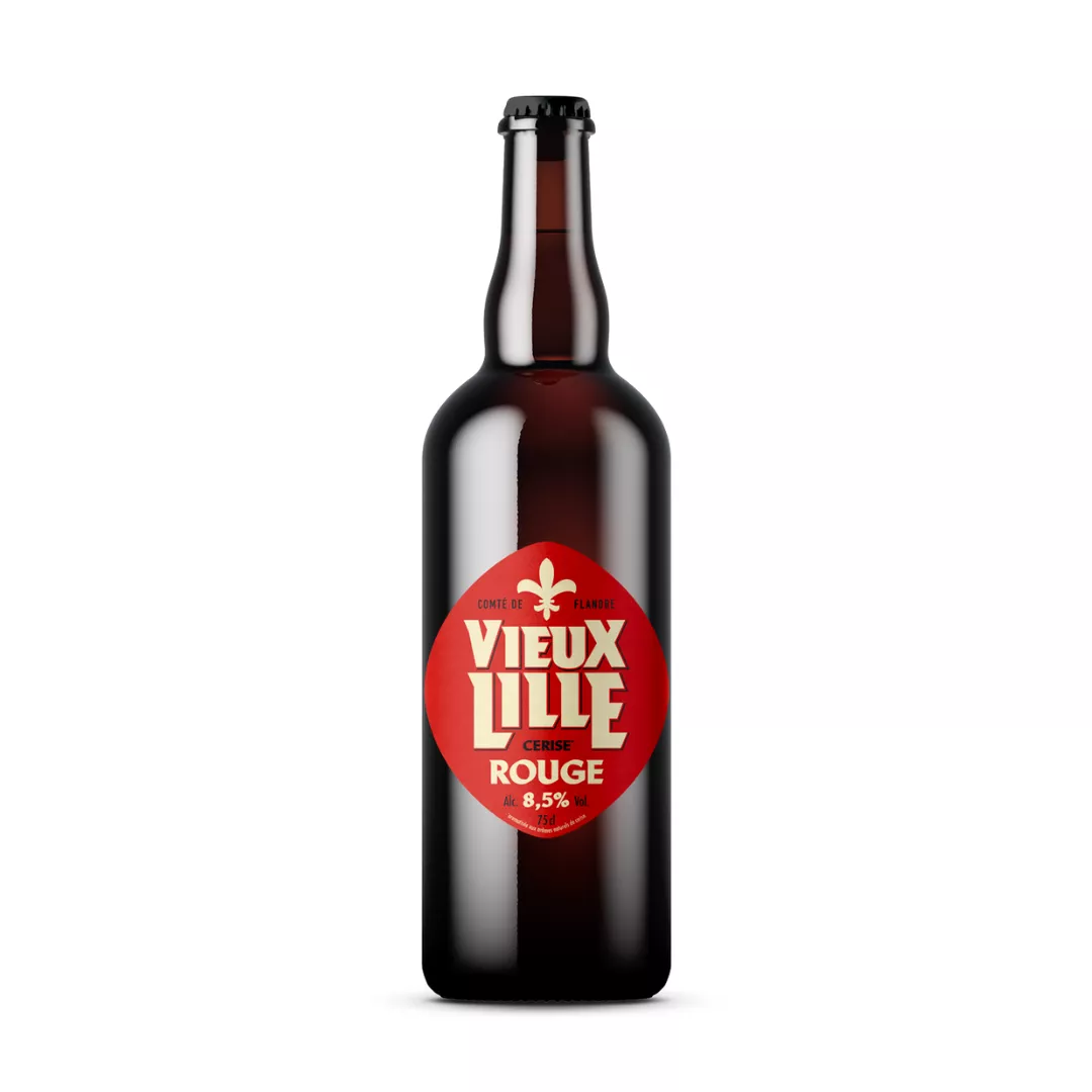 Bière Vieux Lille Rouge 75cl - Brasserie Des Sources