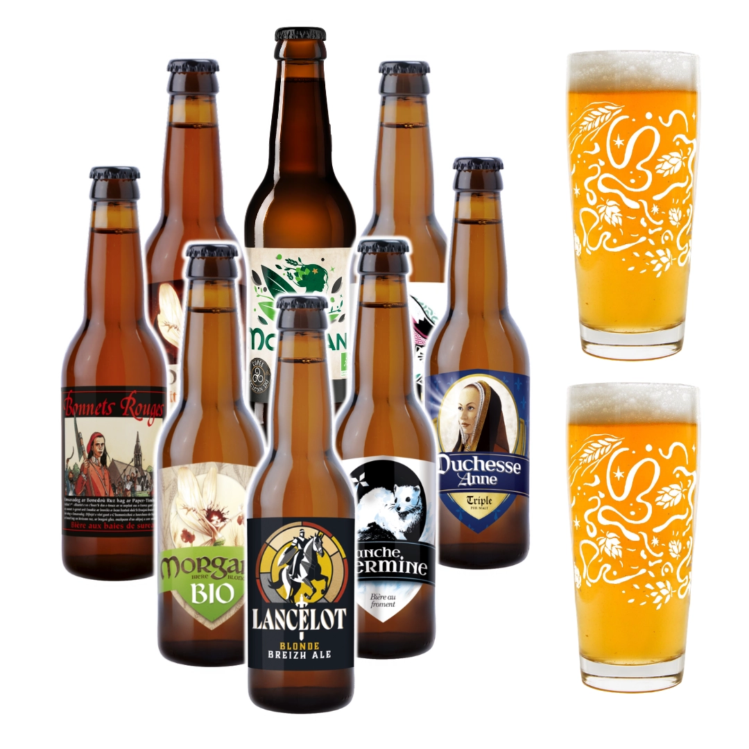 Coffret de bières bretonnes